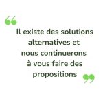 Arrêt des projets de contournement routier: « C’est un choix politique de raison »